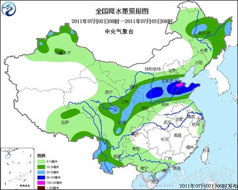 北方降雨送清涼緩旱情 需防地質災害