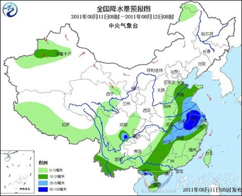 黃淮江淮等地仍有強降雨 需防內澇等災害