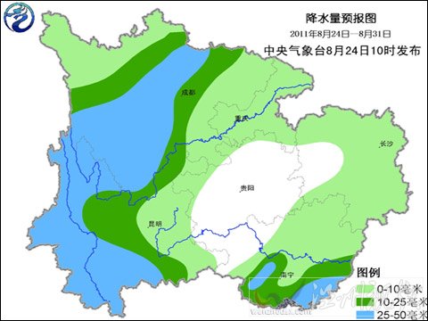 未來一周云貴溫高雨少 旱情持續或發展
