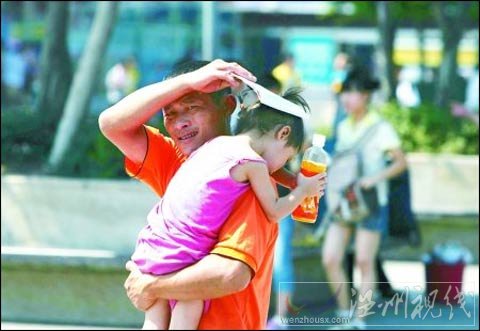 重慶突破42℃高溫  未來兩天高溫持續