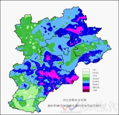 河北入汛最強降雨結束 今夜新輪雨水再來