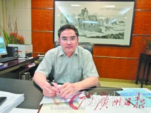 張有榮昨天接受本報記者采訪。