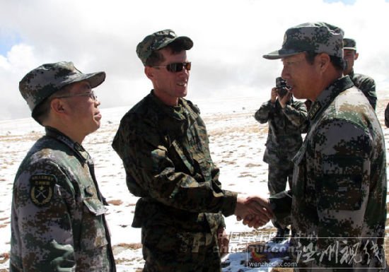 中塔新劃定國界圖