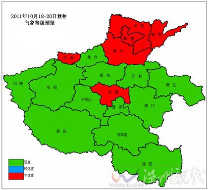 未來(lái)三天河南大部天氣較好 適宜播種