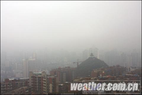 貴州昨日暖陽匆匆過 陰雨今日卷土重來