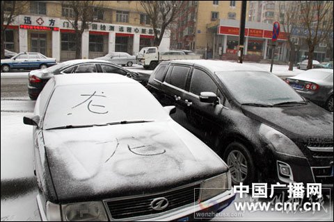 遼寧多地降雪 道路封閉飛機延誤