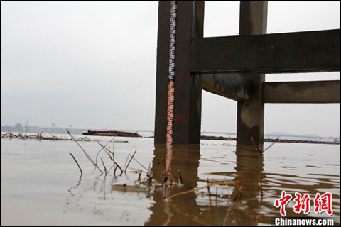 江西受持續降雨影響出現罕見早汛(組圖)