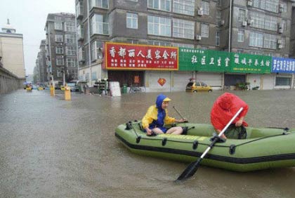 山東臨沂遭遇50年來最強降水
