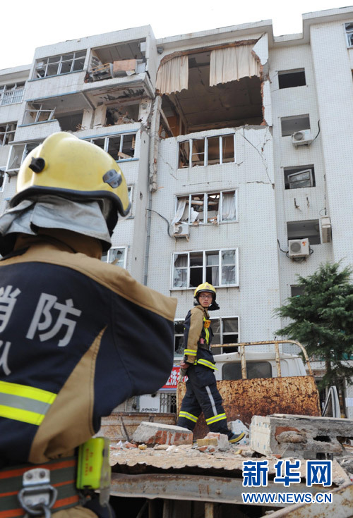 威海居民樓燃氣爆炸