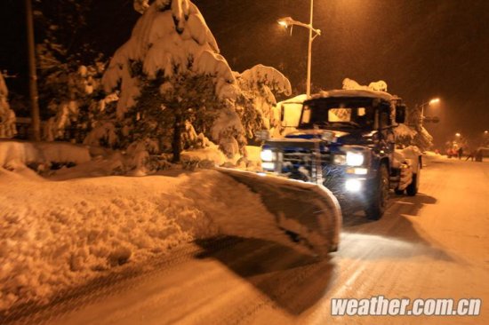 北京大雪 11月4日北京多地下大雪延慶佛爺頂降雪量最大51毫米