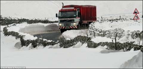 英國25日再迎大雪 惡劣天氣已造成10人死亡