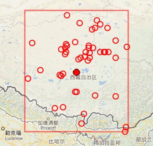 西藏申扎縣地震