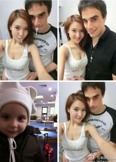 郭美美結(jié)婚了 郭美美疑似嫁給老外微博曬合照還有一個男孩