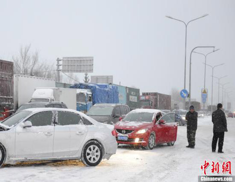 吉林頻遭暴雪侵襲 今冬降雪量創歷史新紀錄