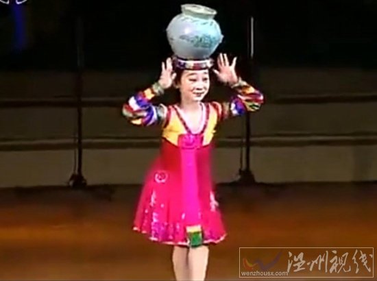 朝鮮小姑娘開掛舞