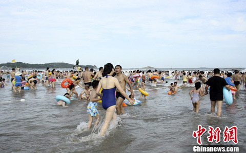浙江納涼處在楠溪江