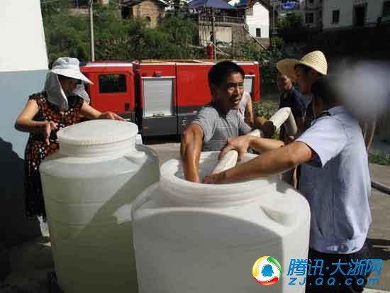 杭州旱情嚴重，余杭百丈鎮5000多人飲水困難