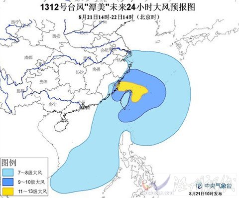 潭美風力預報