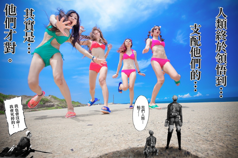 猶他海灘創意比基尼攝影