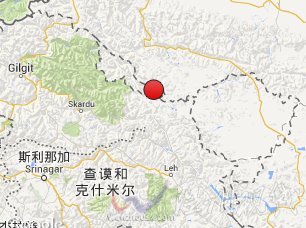 克什米爾地震