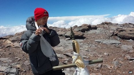 美國9歲男孩登頂南半球最高峰阿空加瓜山
