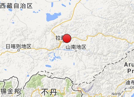西藏拉薩地震