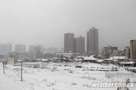 貴州甕安縣大雪
