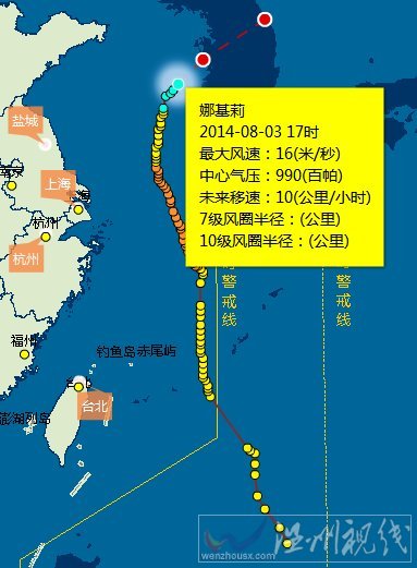 臺風娜基莉