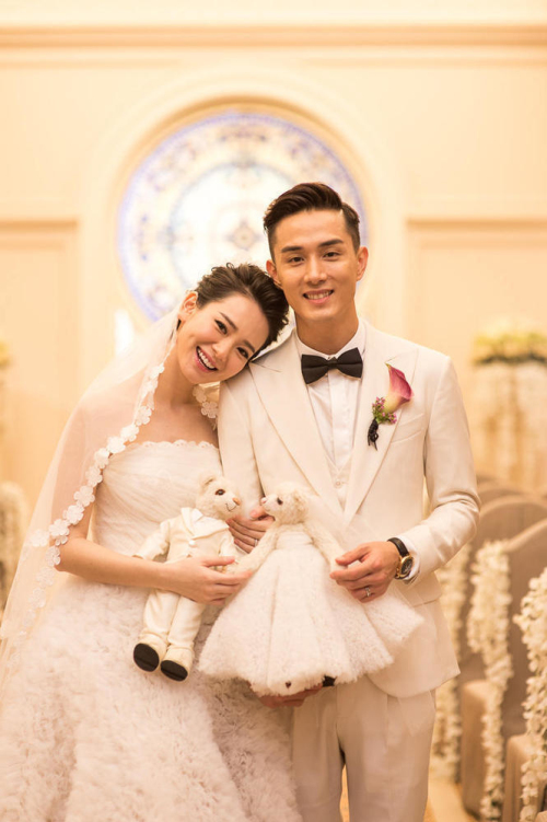 戚薇與李承鉉美國完婚