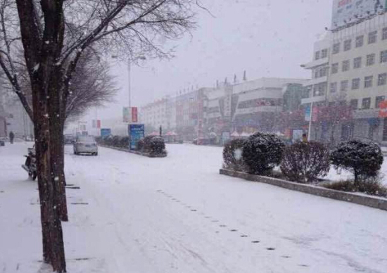 內(nèi)蒙古呼倫貝爾下大雪