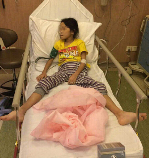外籍男虐待中國養女