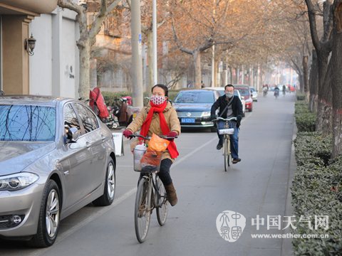 河北今早霾再度回歸 未來三天持續