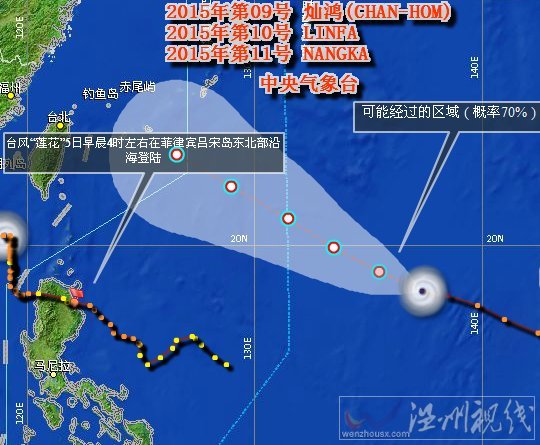 臺風燦鴻最新路徑圖