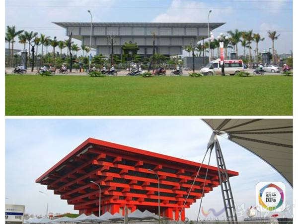 河內(nèi)和上海博物館撞臉圖片