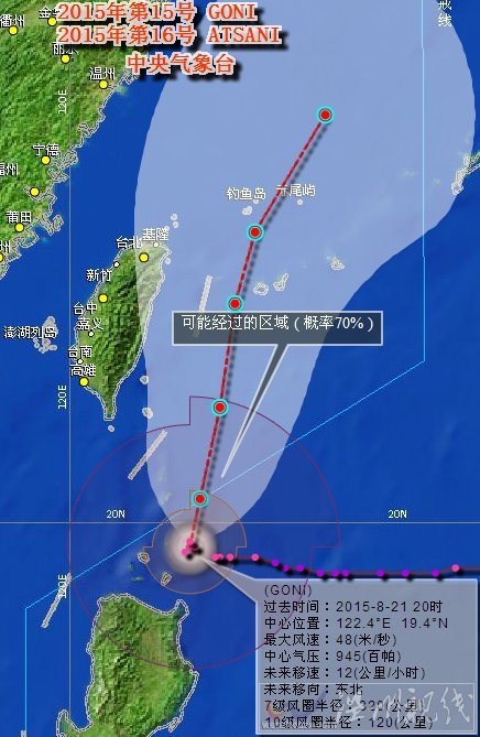 臺風天鵝移動路徑