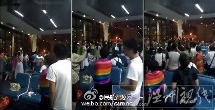 中國游客大鬧曼谷機場