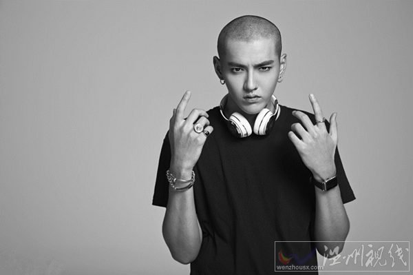 吳亦凡登時代廣場海報