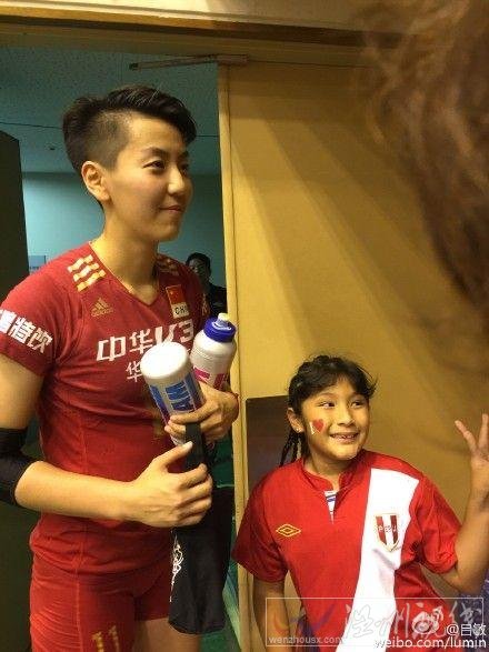 中國女排張曉雅最帥國手