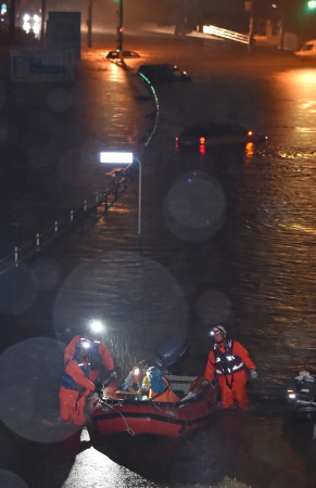 臺風致日本特大暴雨
