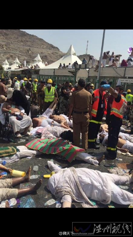 麥加踩踏致220人死亡