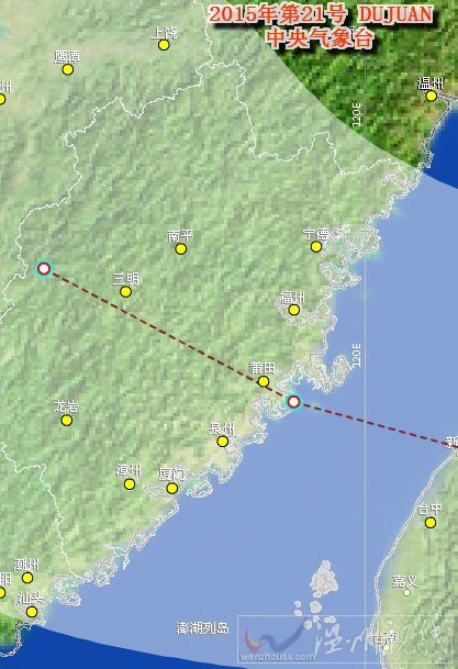 杜鵑臺風在哪里登陸
