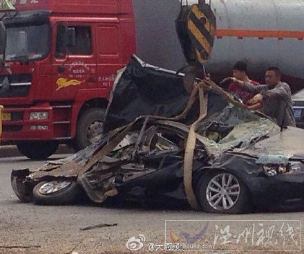 漯河車禍現(xiàn)場