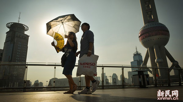 上海高溫40℃ 未來7天上海高溫持續