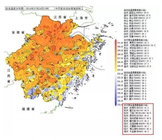浙江高溫持續多久