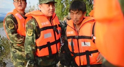 中方跨境救援朝鮮3名被洪水圍困人員