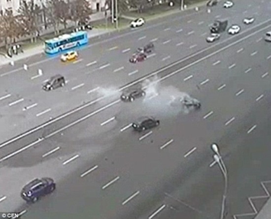 普京專車發(fā)生車禍