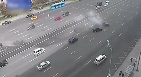 普京專車發(fā)生車禍