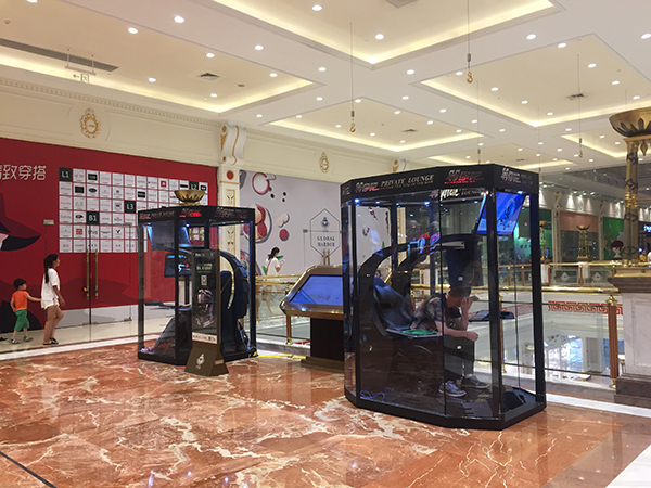 商場(chǎng)現(xiàn)老公休息艙