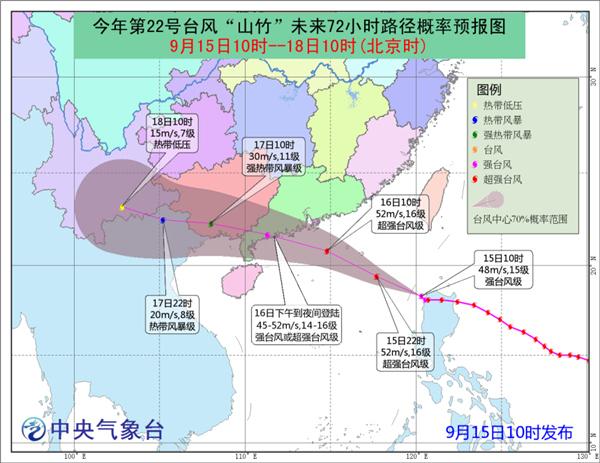 全球風王直奔粵瓊
