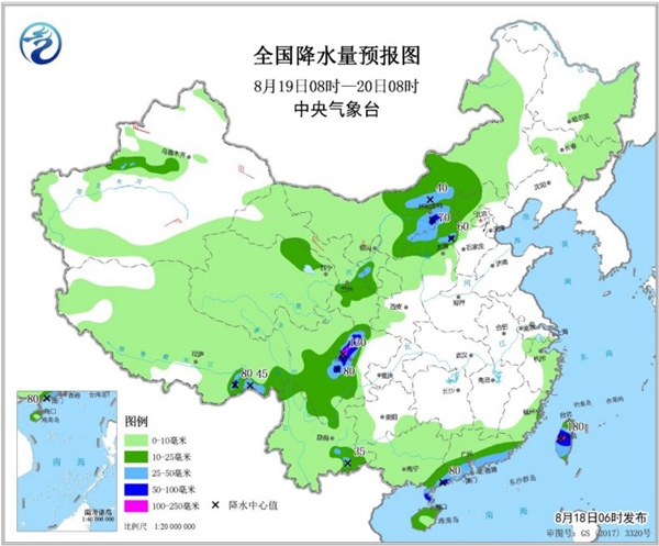 南方4省市高溫逼近40℃ 北方新一輪強降雨明夜上線